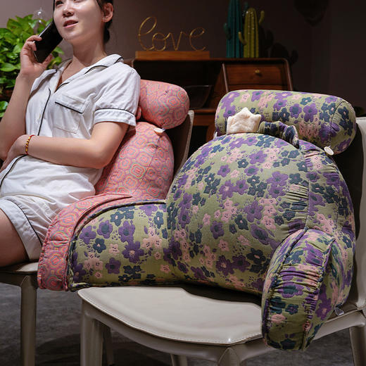 自然醒卡通三层纱拥抱式腰靠QYL 商品图13