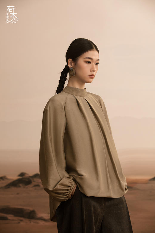 荷木HEMU丨褶意·上衣 商品图3