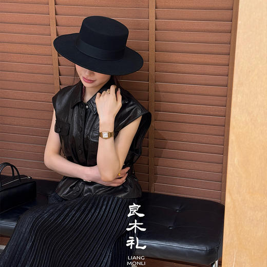 【现货】良木礼山羊皮马甲（腰带）（Q250901） 商品图1