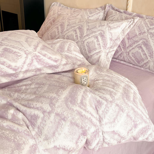 【换季出清】自然醒高克重雕花绒四件套加厚牛奶绒四件套新款珊瑚绒冬季法兰绒床单被套床上用品NH167 商品图10