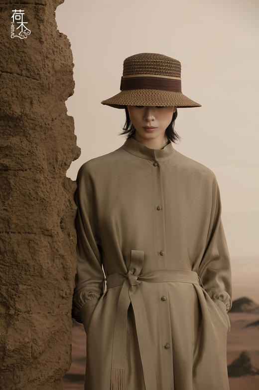 荷木HEMU丨褶意·长外套 商品图3