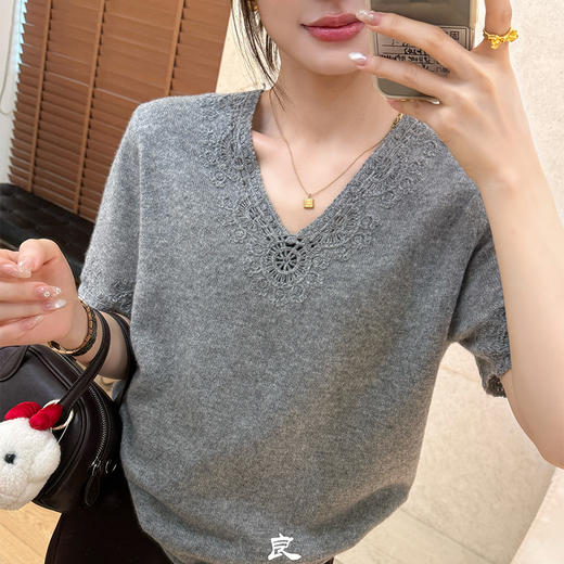 【部分现货】良木礼山羊绒上衣（Q259112） 商品图9