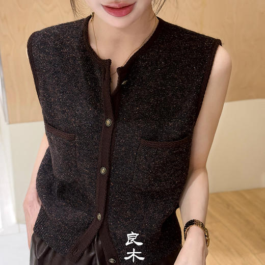 【特价不退不换】【预售7天】良木礼羊毛马甲（Q2592842） 商品图2