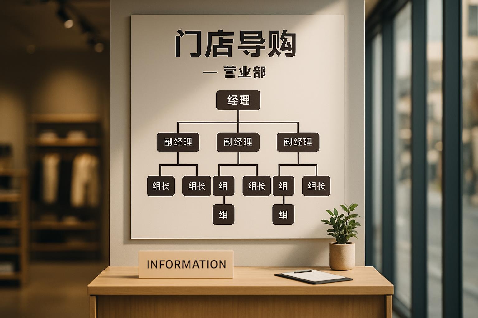 门店导购部门一般怎么划分？