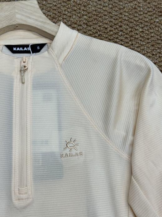 无折扣 KLS半开功能长袖T恤吸湿排汗保暖户外攀登登山徒步女款 加入Polygiene抑菌银离子 商品图8