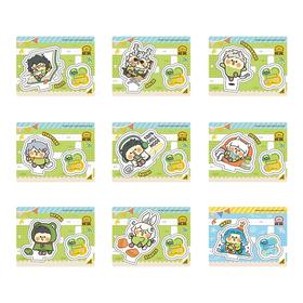 非人哉x小鹦鹉BEBE联名系列 亚克力立牌 全9种 8包/盒 国谷