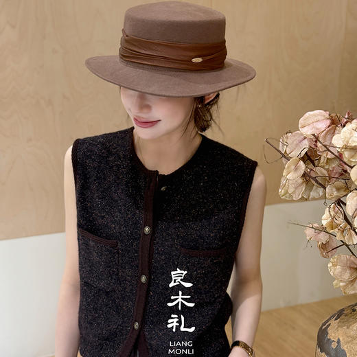 【特价不退不换】【预售7天】良木礼羊毛马甲（Q2592842） 商品图0