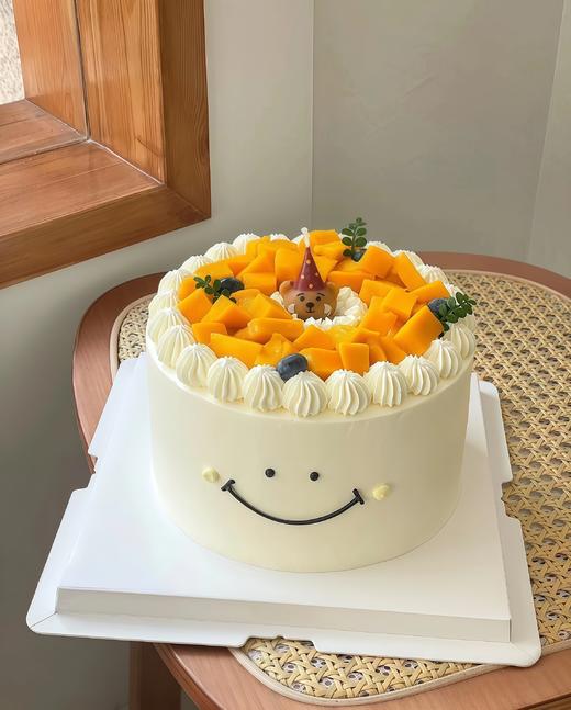 【小熊很芒的】叮当CAKE爆款生日蛋糕-鲜果奶油蛋糕 商品图0
