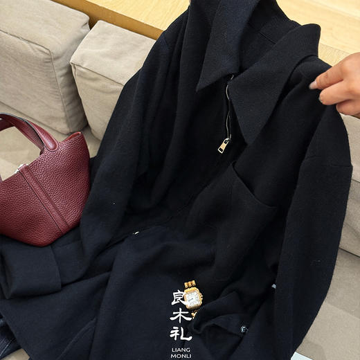 良木礼羊毛拉链衬衫(Q259121) 商品图4