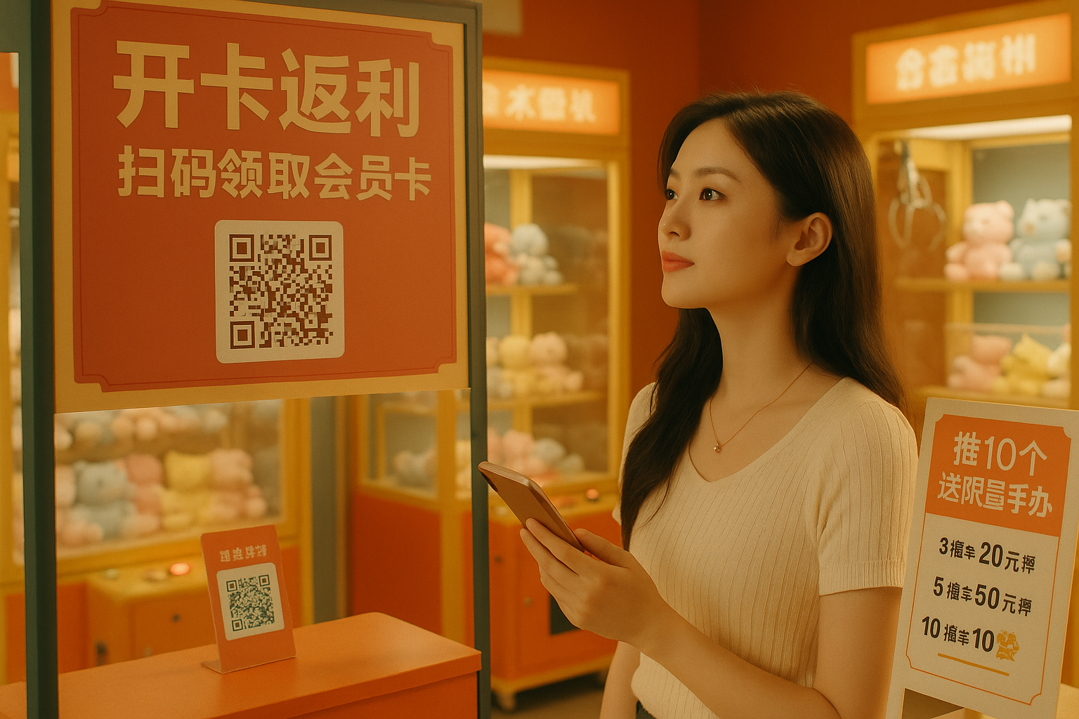 抓娃娃機(jī)店鋪如何創(chuàng)新營(yíng)銷？提升客流和收益玩法