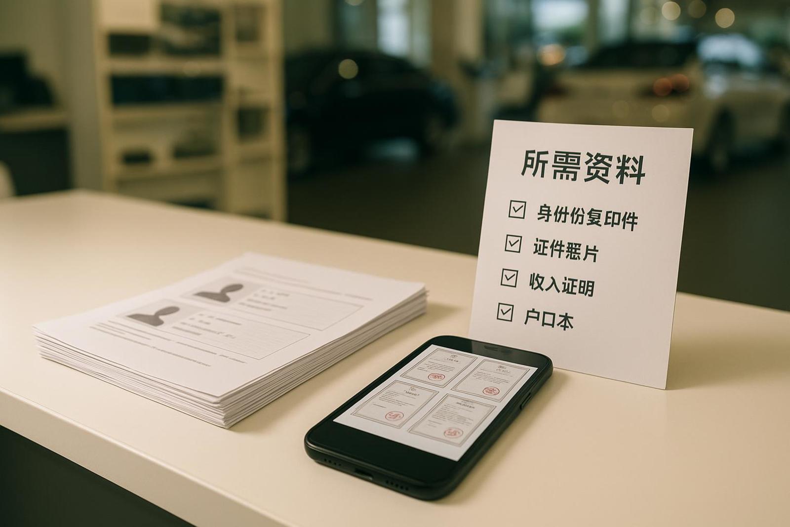 办理汽车、家电导购需准备哪些资料?