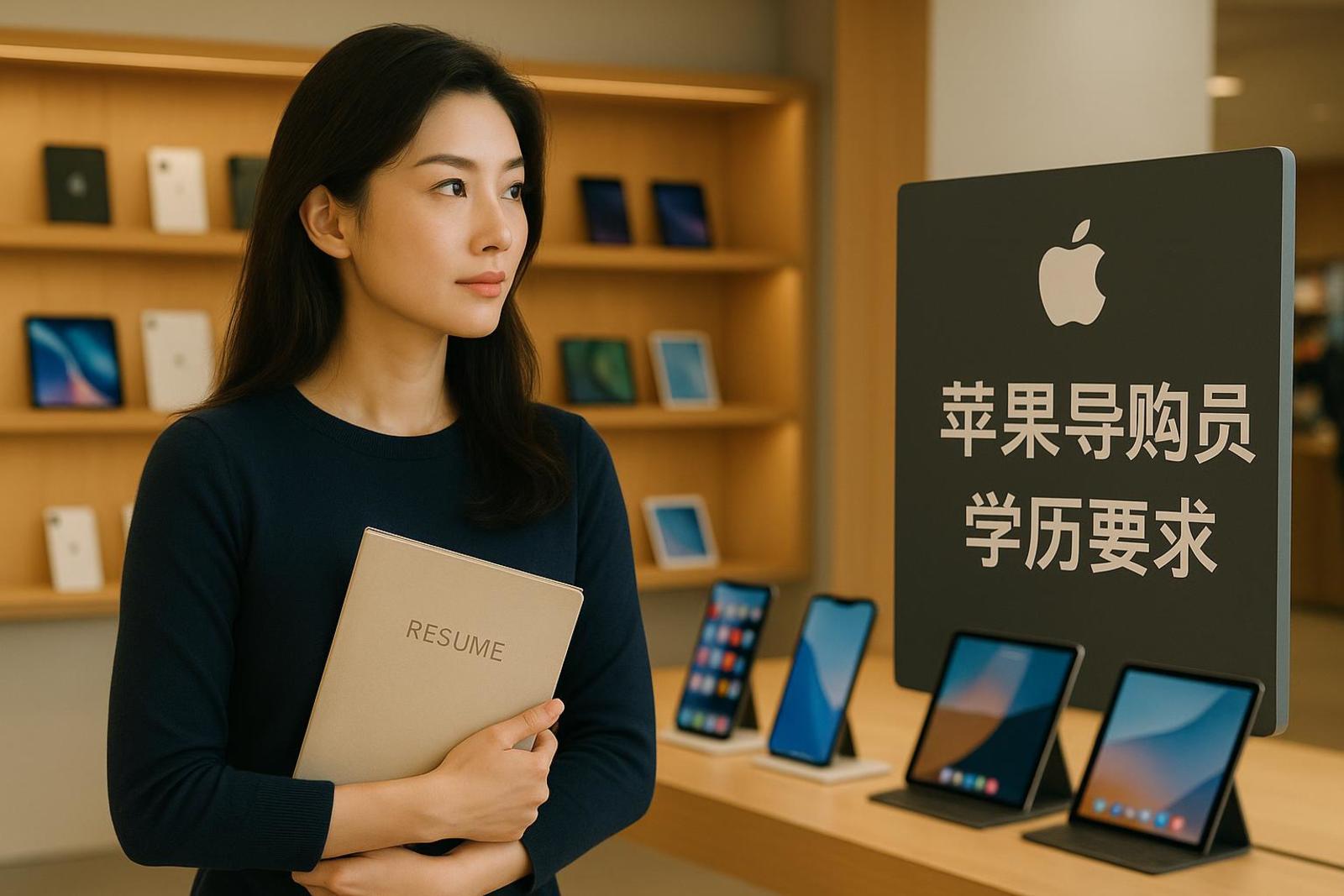苹果导购员学历门槛高不高?