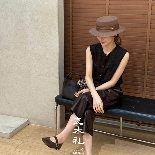 【特价不退不换】【预售7天】良木礼羊毛马甲（Q2592842） 商品图3