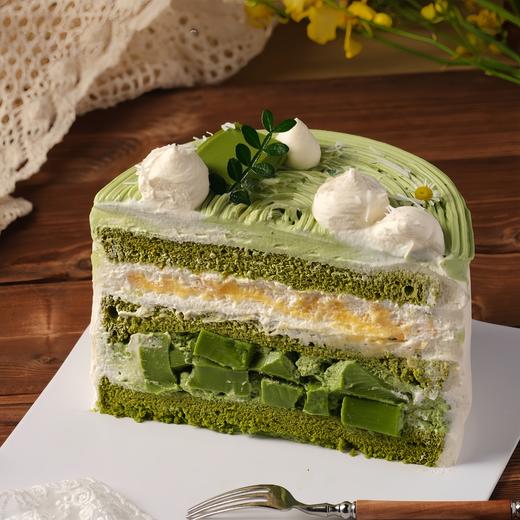 【日式抹茶奶冻蛋糕】叮当热卖蛋糕-鲜果奶油蛋糕 商品图1