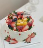 【草莓姑娘3】叮当CAKE爆款生日蛋糕-鲜果奶油蛋糕 商品缩略图0