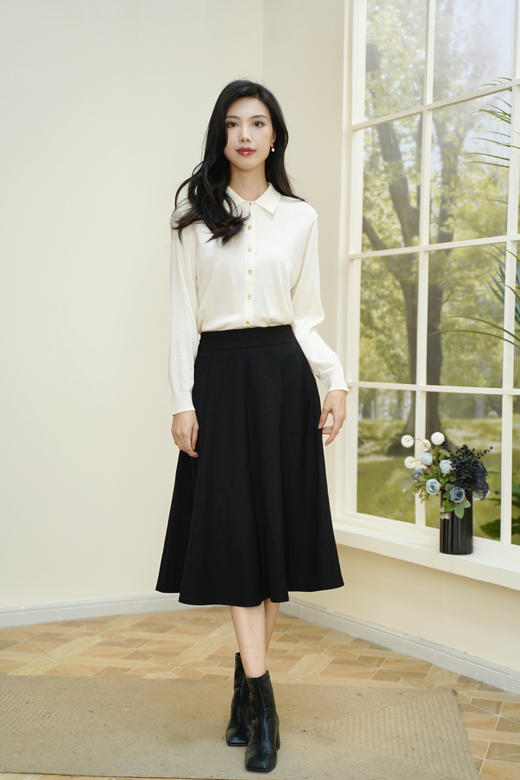 预售 臣禾	【三好裙】宝藏半裙后腰松紧伞裙半身裙	JZ253030475 商品图2