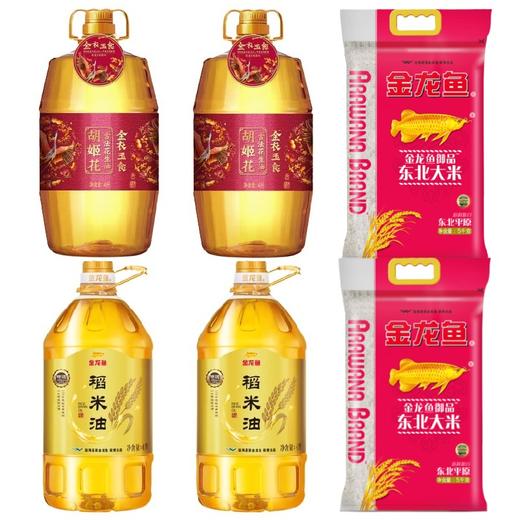 【东航技术-安徽】金龙鱼油米组合 商品图0