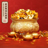 朱炳仁铜 金盆聚宝礼盒套装 桌面招财高档聚宝盆客厅摆件开业乔迁礼物 商品缩略图2