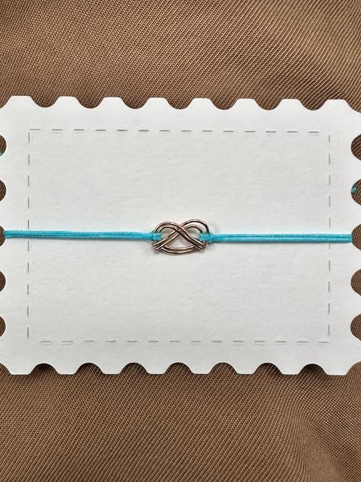 SpoiledBrat Jewelry幸运彩绳碱水面包系列 | 红色 天蓝色 绿色彩绳手链 商品图1