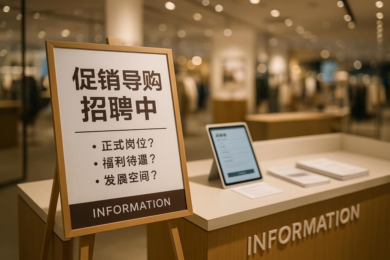 促销导购属于正式岗位还是兼职岗位?