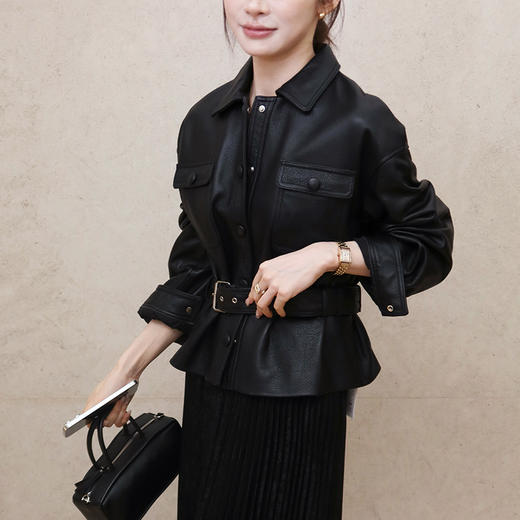 【部分现货】良木礼绵羊皮皮衣（9697-1） 商品图0