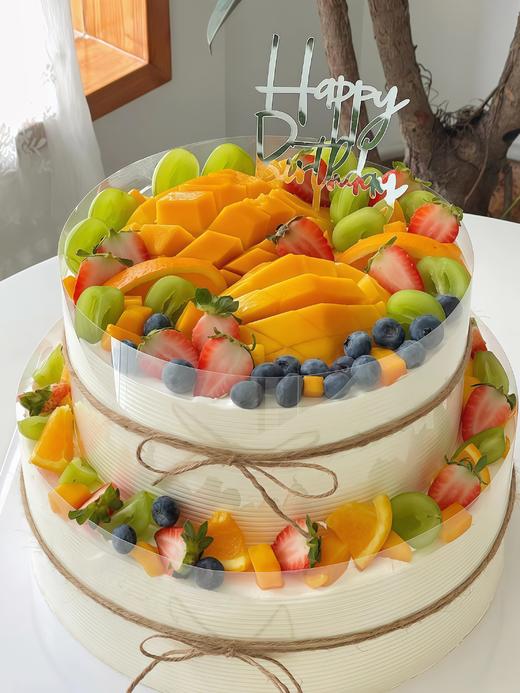 【双层水果森林】鲜果奶油蛋糕 商品图1