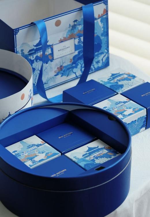 青花筑月（养生月饼8枚➕青花瓷灯笼，选月饼联系客服） 商品图5