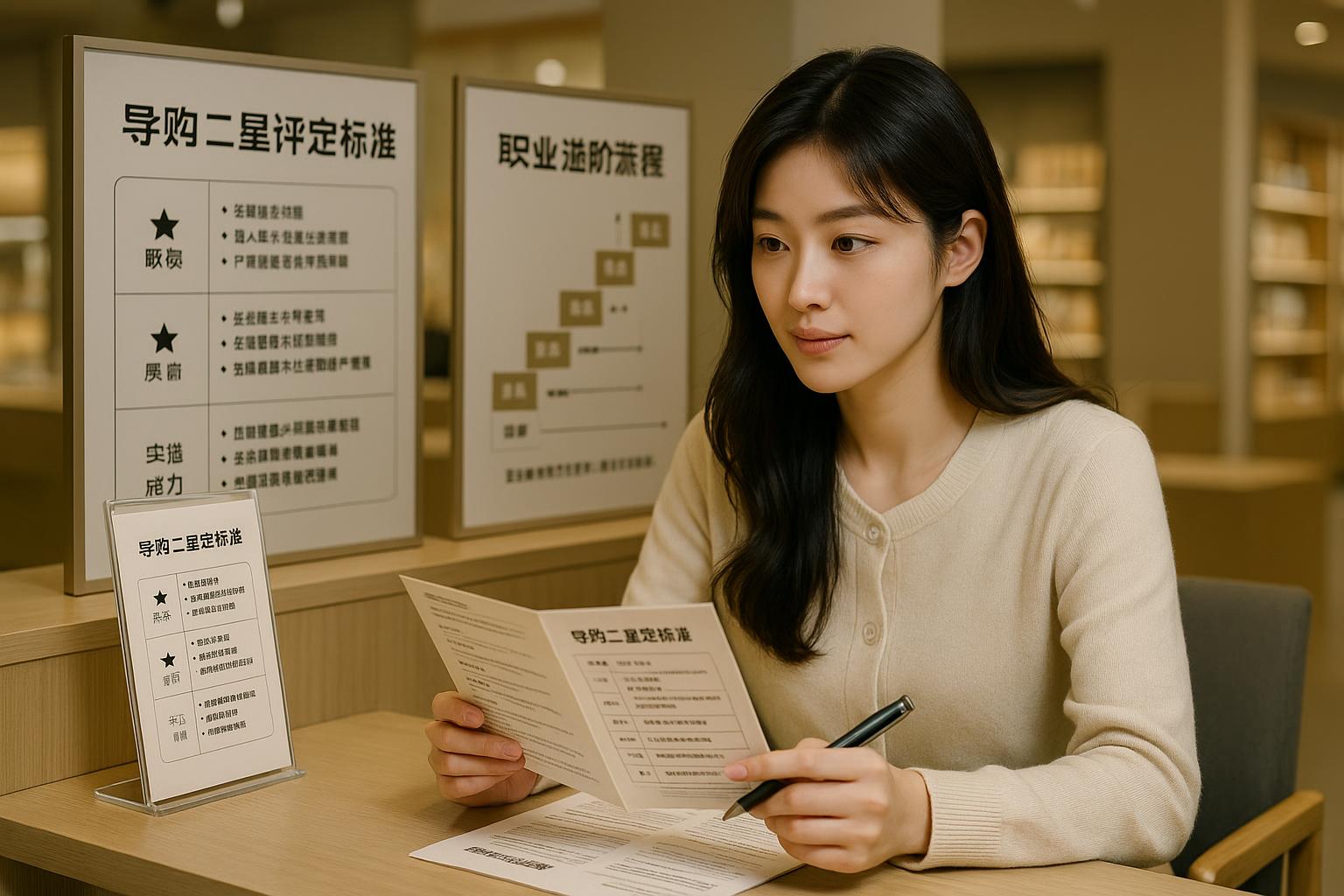 导购二星在门店体系中的定位如何？