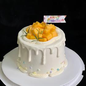 【4寸雪芒芒】叮当CAKE-鲜果奶油蛋糕