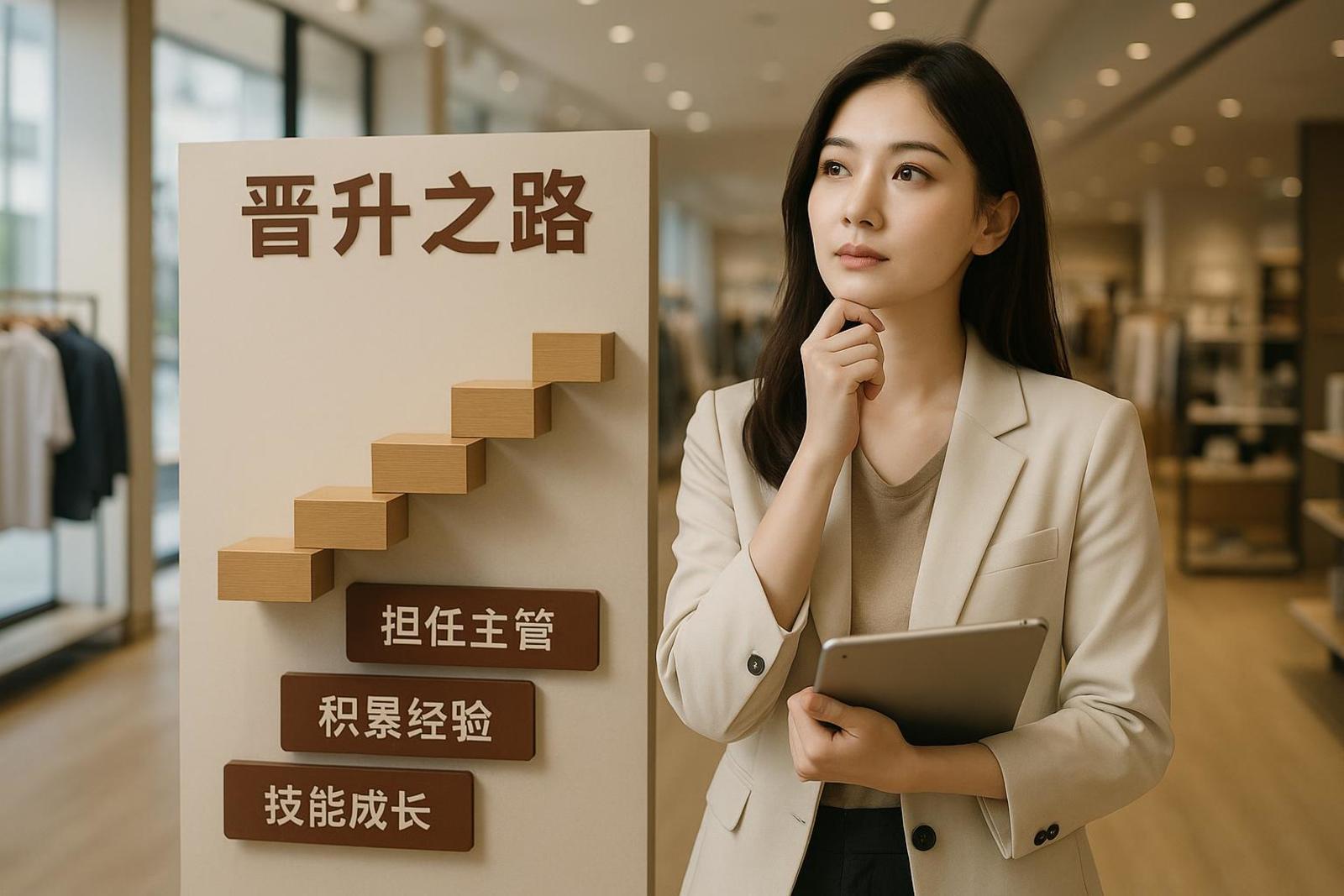 导购员能晋升哪些岗位?