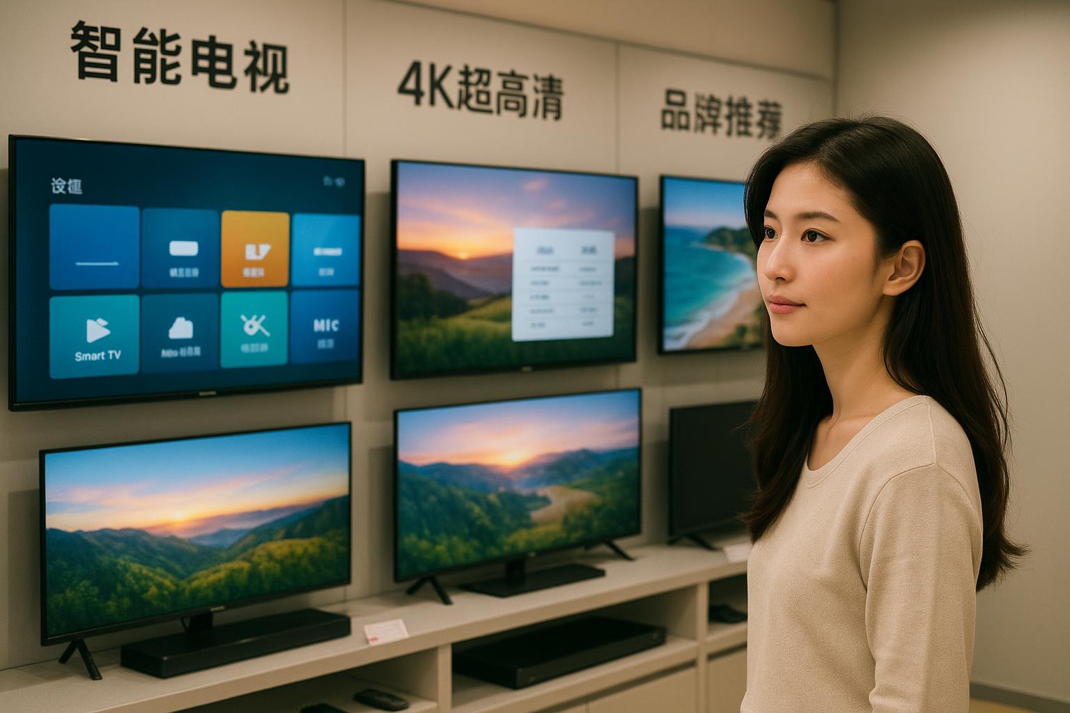 电视导购会涉及哪些主流品牌与型号？