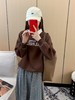 2026 【工艺系列卫衣】刺绣款～95%棉重工刺绣SO拼色领卫衣-喜出 商品缩略图4