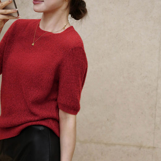 【不退不换】良木礼山羊绒套衫（Q2591201） 商品图4