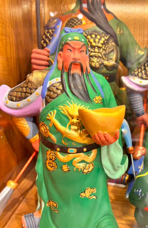 泥人张 立体站关羽 商品图0