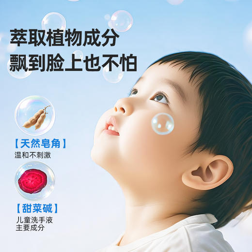 美乐童年吹个泡泡手持棒儿童玩具婴幼儿无毒泡泡水补充液吹泡泡机 商品图1