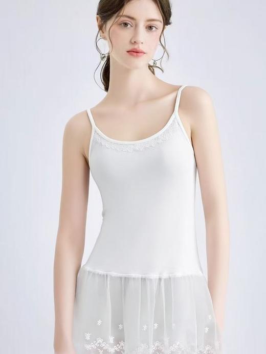 国庆特卖~品质秋款100%棉可抽绳下摆长袖衬衫/蕾丝吊带-喜出 商品图3