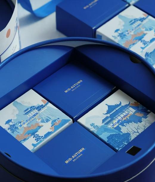 青花筑月（养生月饼8枚➕青花瓷灯笼，选月饼联系客服） 商品图4