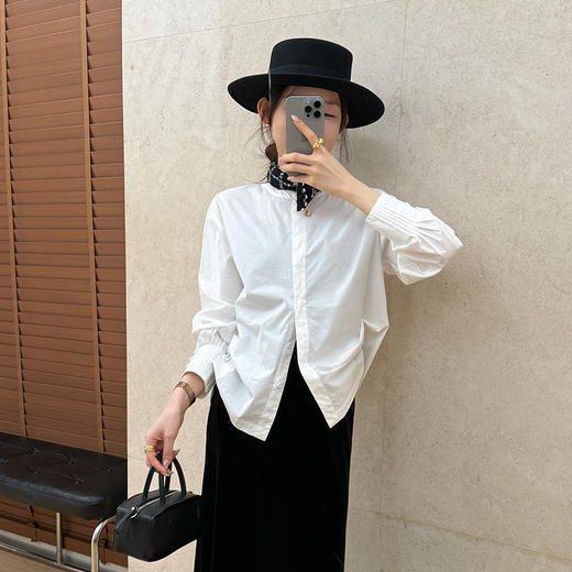 良木礼圆领衬衫（Q2591833） 商品图2