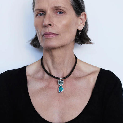 北京仓｜Chan Luu-Totem-图腾 绿松石 吊坠 皮革绳 项链［美国设计师］ 商品图0