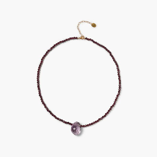 北京仓｜Chan Luu-Claire-紫水晶 吊坠 石榴石 串珠 项链［美国设计师］ 商品图3