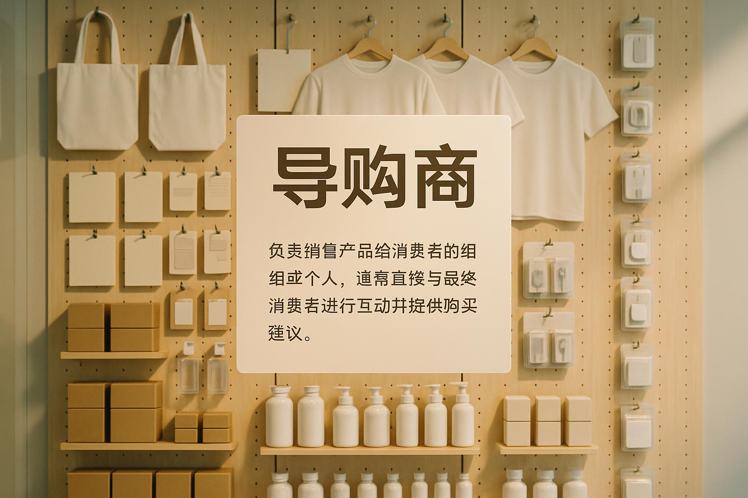 导购商具体指什么角色？