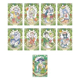 非人哉x小鹦鹉BEBE联名系列 亚克力卡 全9种 8包/盒 国谷