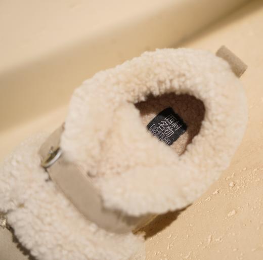 西村名物2025年冬季新款内增高雪地靴吐司勃肯鞋毛毛鞋T25DS49371 商品图9