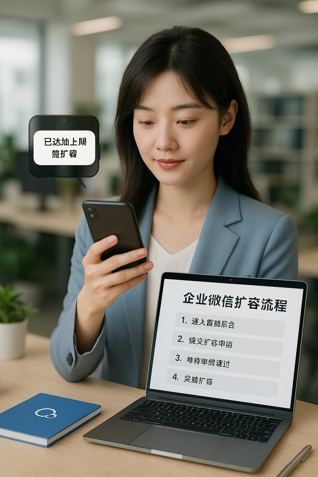 企業(yè)微信號加好友加滿怎么辦？加人上限與擴(kuò)容流程