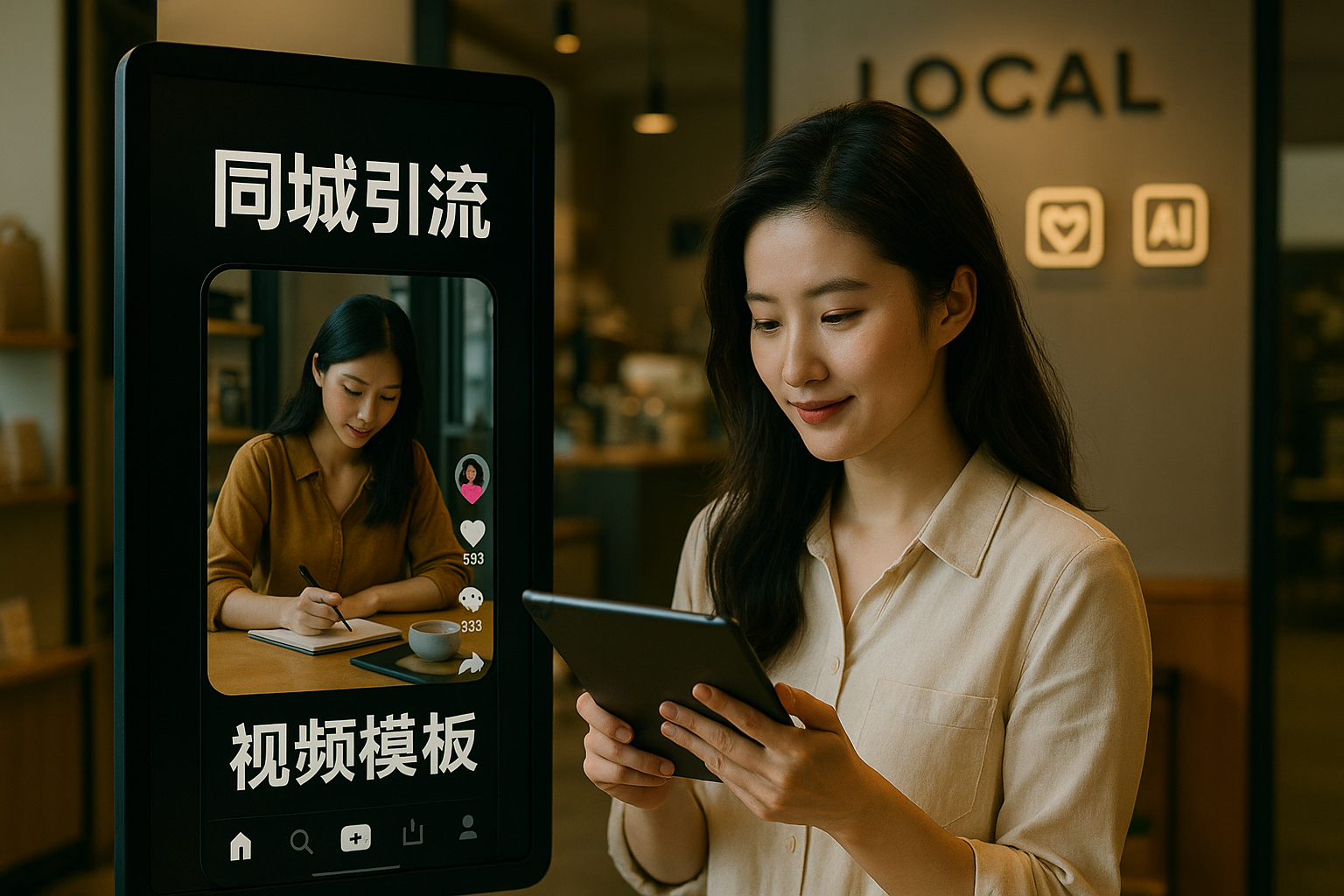 抖音短視頻本地引流怎么做？用AI黑科技快速裂變