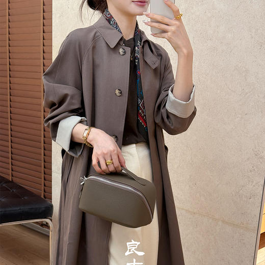 良木礼休闲长款风衣（Q259106） 商品图2