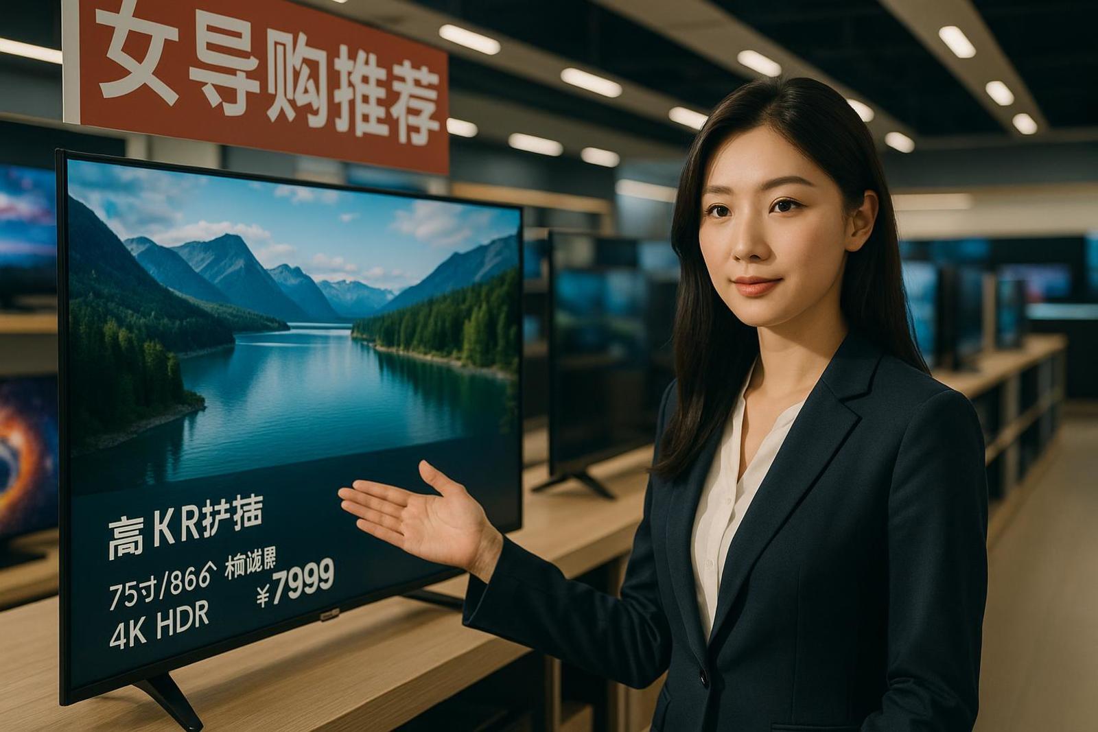 “女导购”指的是哪类电视?