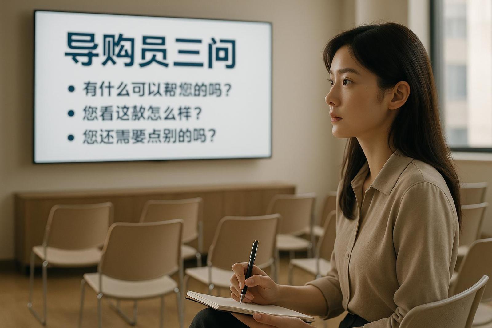 导购员三问指的是什么?