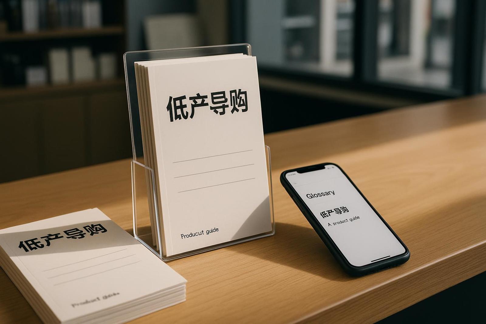 低产导购准确定义是什么?