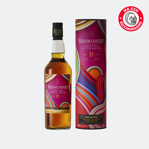 本利林（Benrinne）21年桶强单一麦芽苏格兰威士忌（帝亚吉欧2024SR） 商品图2